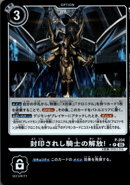 画像1: 封印されし騎士の開放!［P/WINNER］ (1)