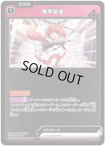 画像1: 猪突猛進［C］ (1)