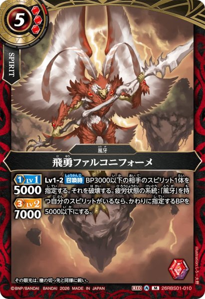 画像1: 飛勇ファルコニフォーメ［M］ (1)