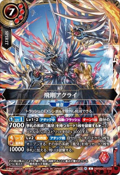 画像1: 飛剛アクライ［X］ (1)