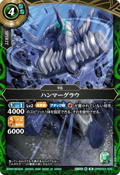 画像1: ハンマーグラウ［M］ (1)