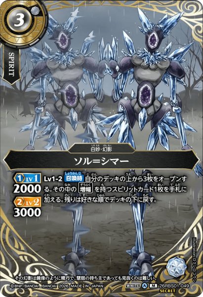 画像1: ソル＝シマー［M/SECRET］ (1)