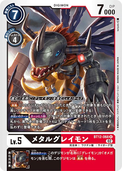 画像1: メタルグレイモン［R］ (1)