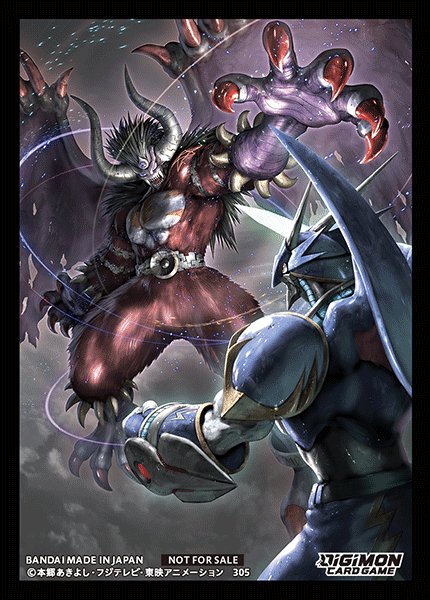 画像1: 【EX10】BOX購入特典スリーブ「デーモン」(5枚入り) (1)